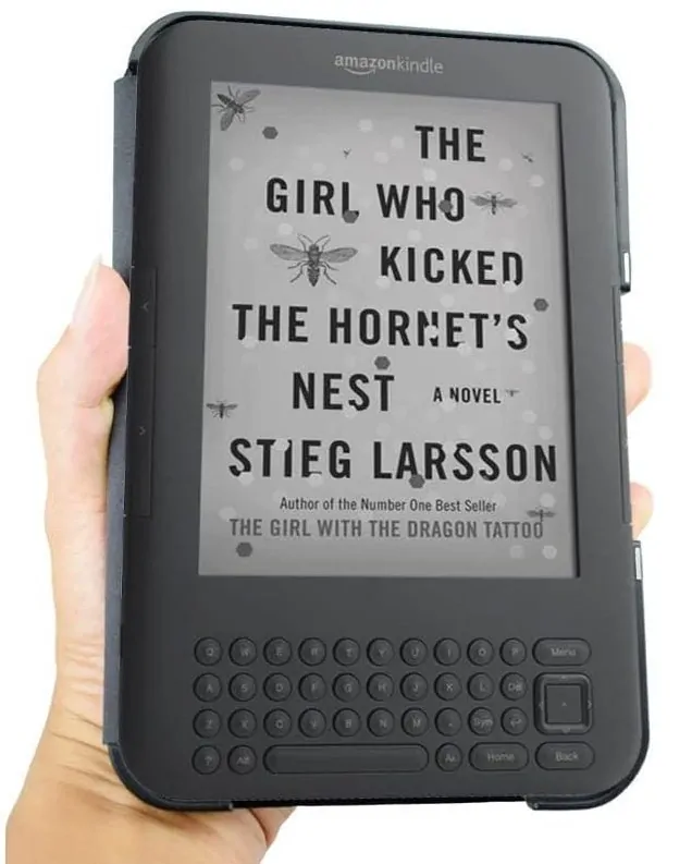 ARMORI STANDER S168, pouzdro se stojánkem Origami pro Amazon Kindle 3 Keyboard - tmavě růžové