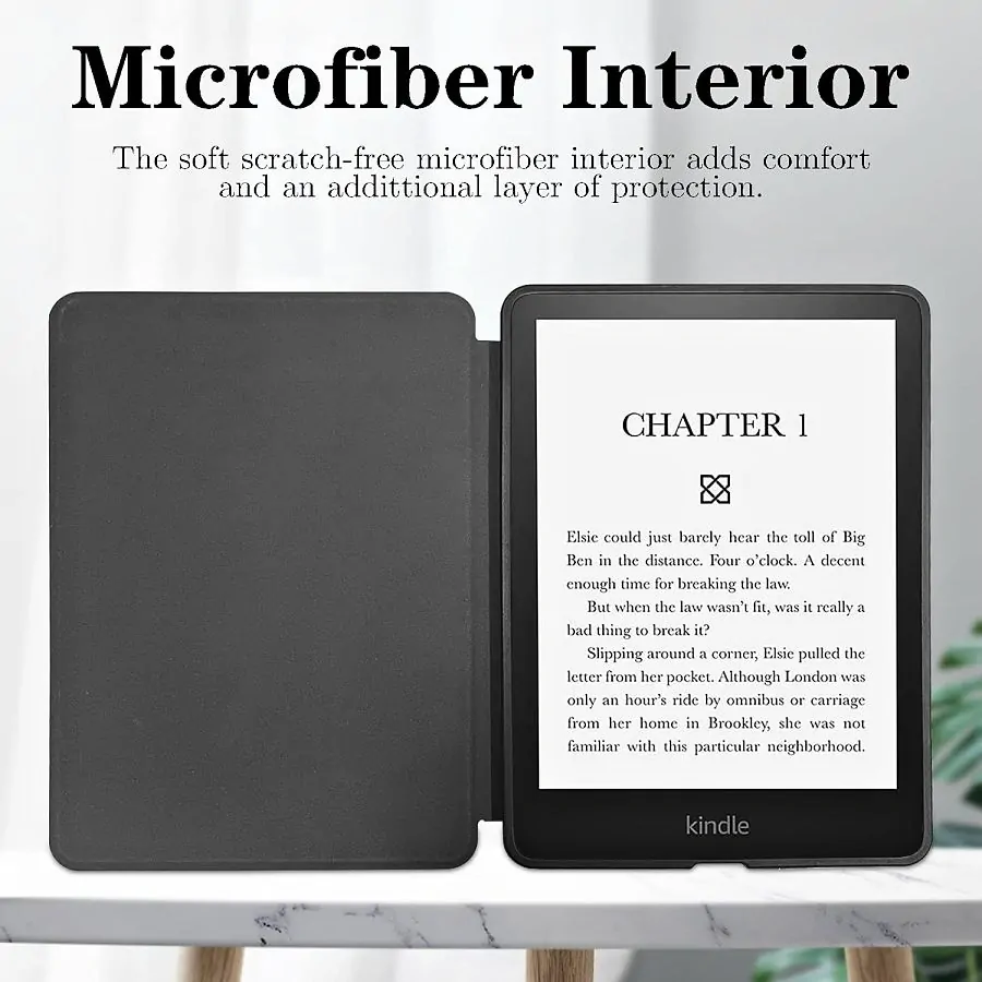 Armori Trimer T180, pouzdro pro Amazon Kindle Paperwhite 5 (2021) - magnetické zavírání, AutoSleep, motiv Night Sky