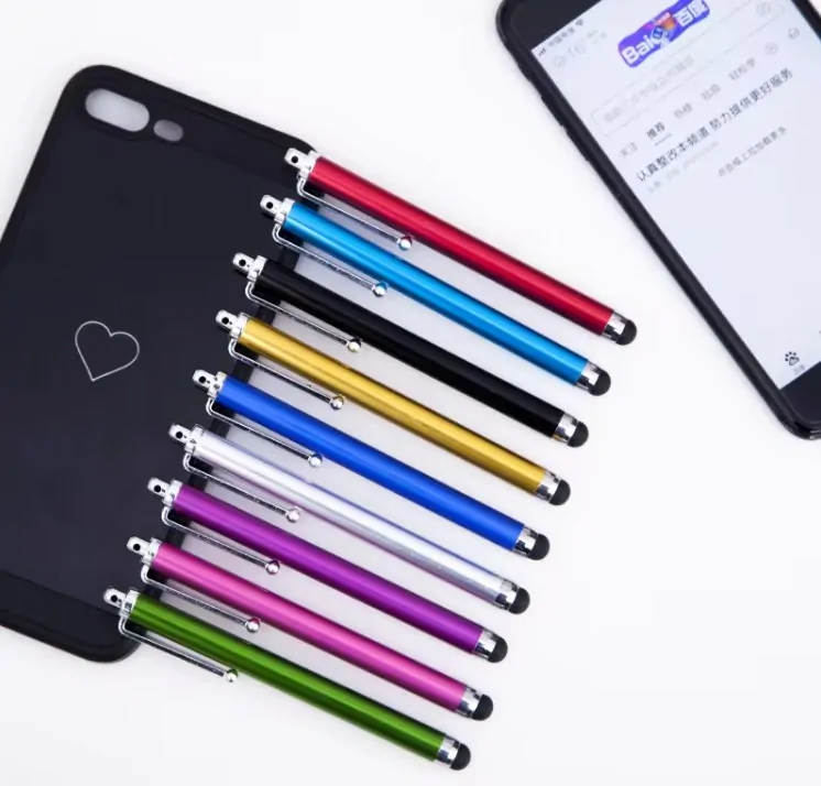 Armori Pointer P197 - Stylus, dotykové pero pro kapacitní displej, gumový hrot - stříbrné