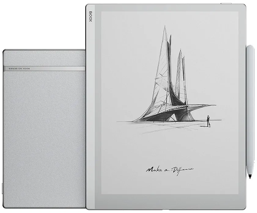 ONYX BOOX GO 10.3, 64 GB, Bluetooth, Android 12, E-ink displej 10.3", WiFi - bílý