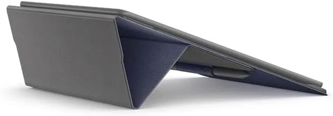 Originální pouzdro Amazon Kindle Scribe - KSFADB, PU kůže, stojánek, tmavě modré