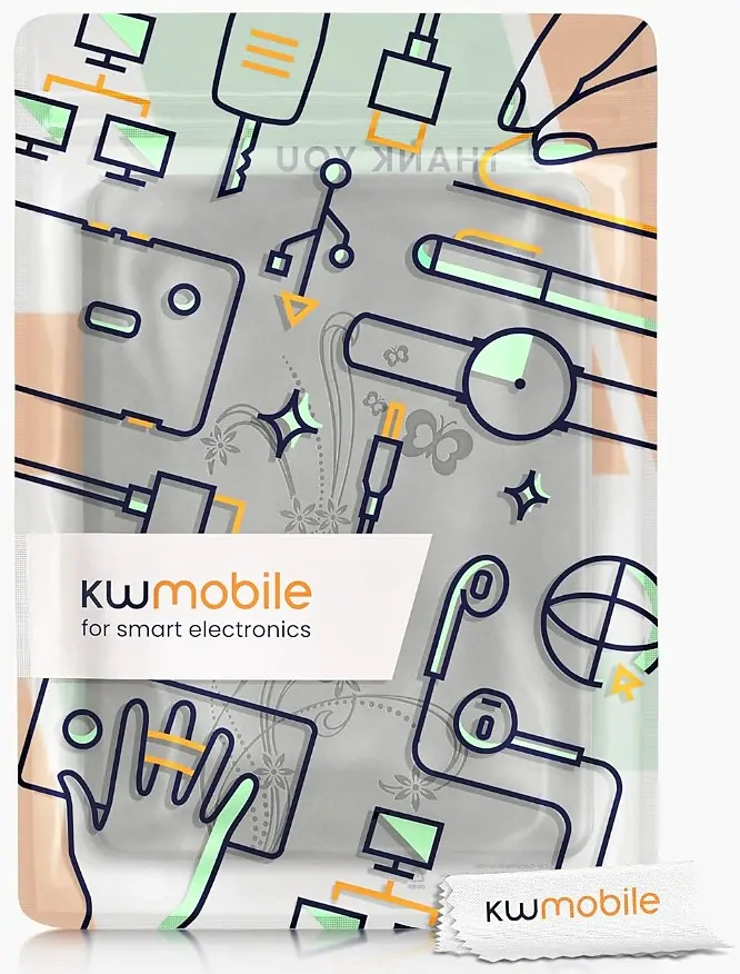 Pouzdro KW Mobile - Butterfly Tendril - KW5625710 - pro Amazon Kindle Paperwhite 5 (2021) - šedé