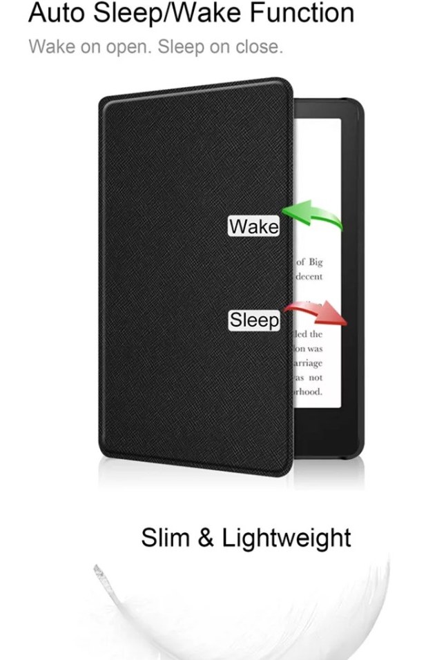 Pouzdro Durable Lock KPW-09 pro Amazon Kindle Paperwhite 5 (2021) - oranžové