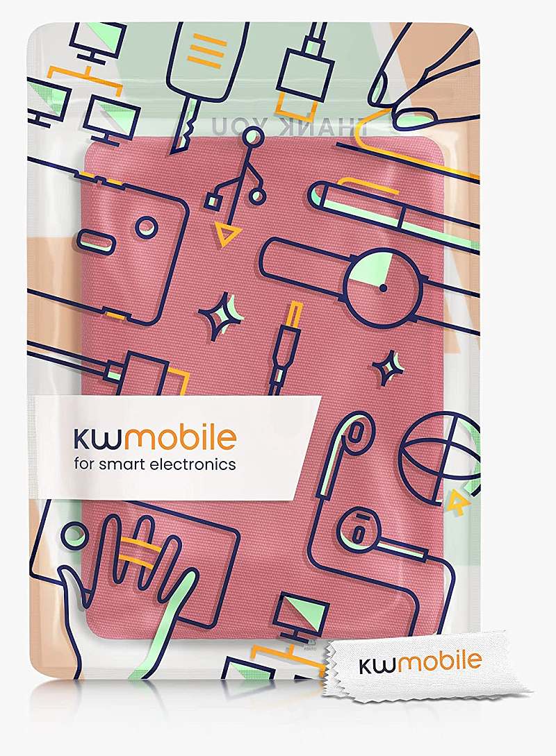 Pouzdro KW Mobile - Nylon Book - KW5626509 - pro Amazon Kindle Paperwhite 5 (2021) - červené