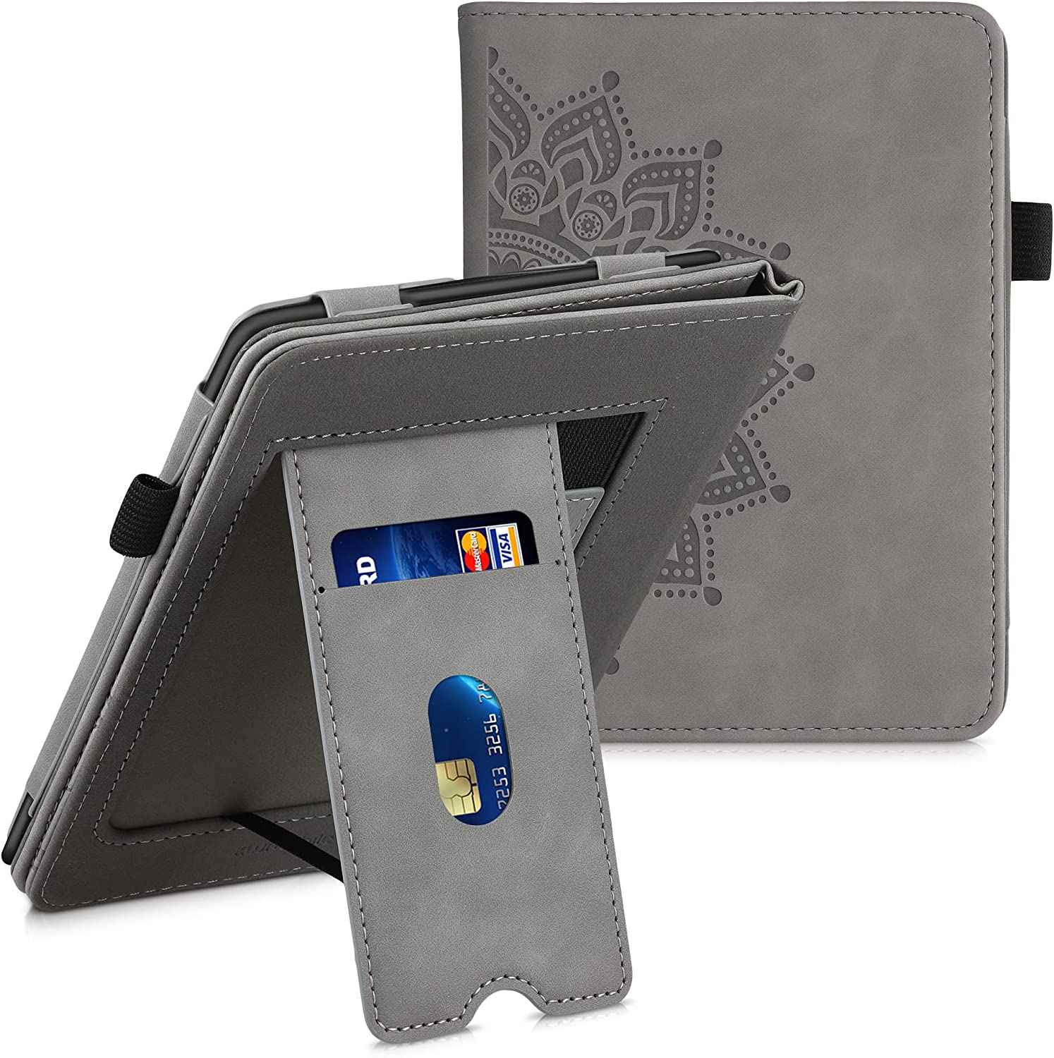 Pouzdro KW Mobile - Rising Sun - KW5626205 - pro Amazon Kindle Paperwhite 5 (2021) - šedé