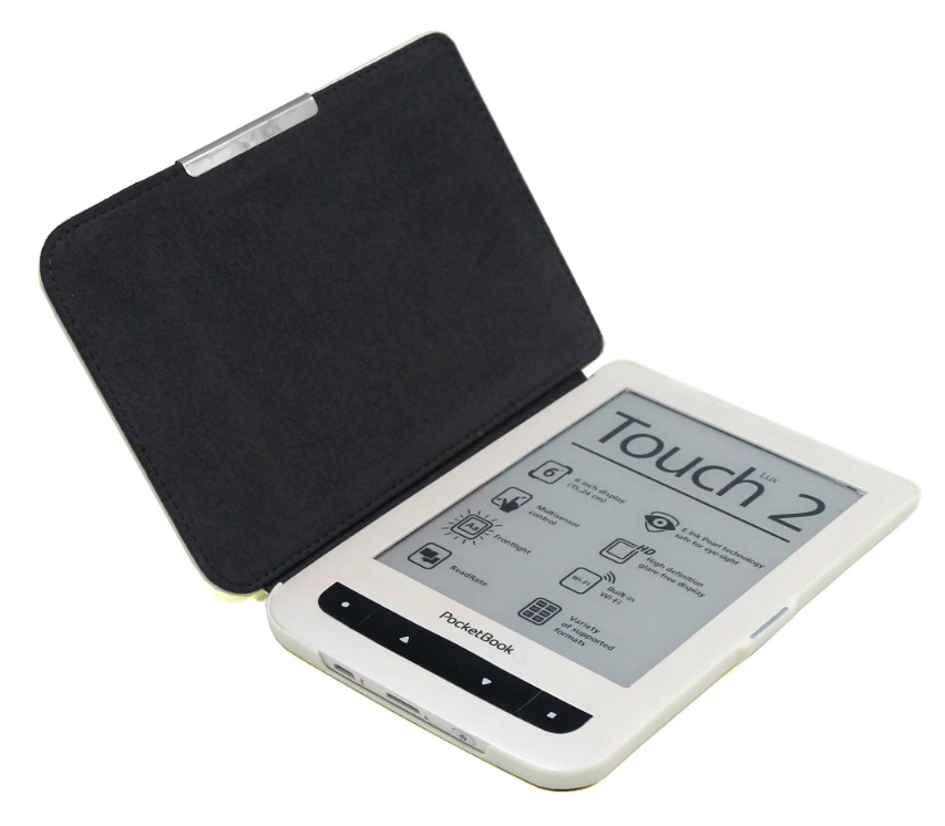 Obal na čtečku Pocketbook 614 / 615 / 624 / 625 / 626 - Durable Lock, bílé, magnet