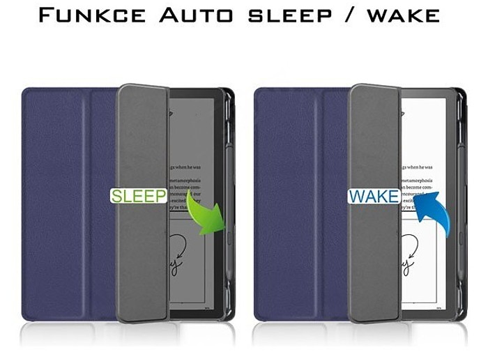 Pouzdro B-Safe Stand 3452 na Amazon Kindle Scribe - tmavě modré