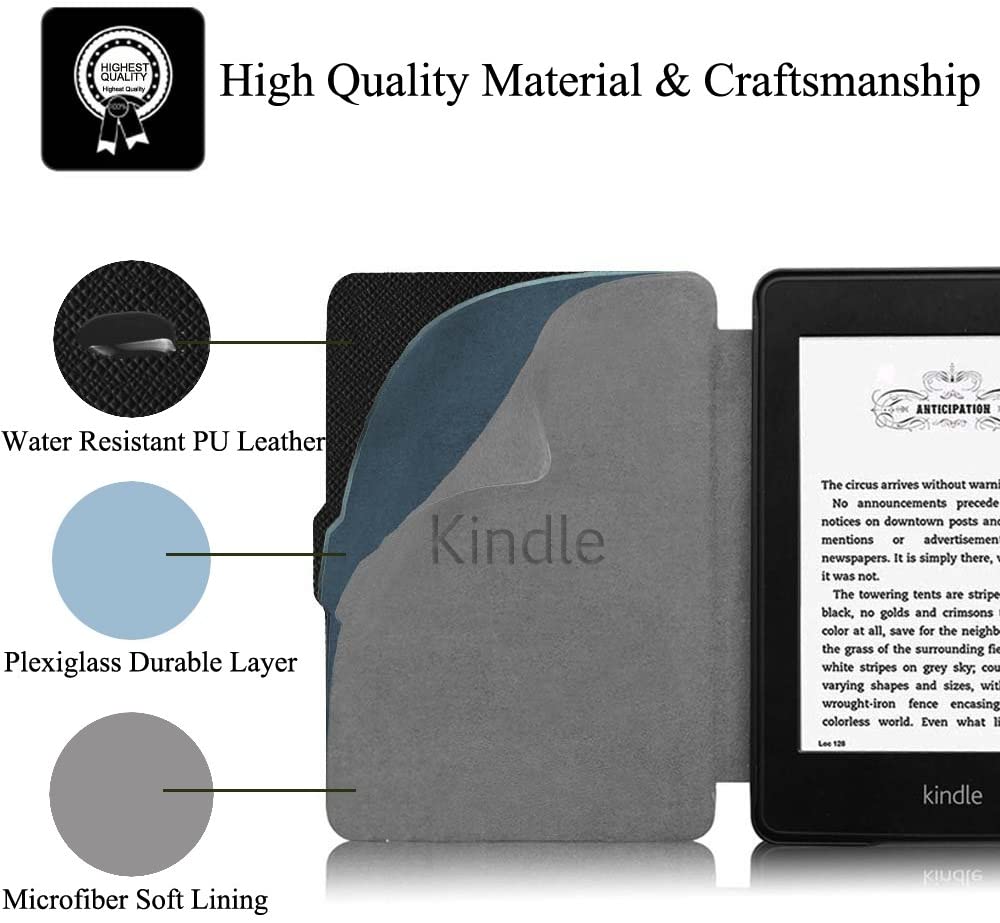 Obal Durable Lock na Kindle Paperwhite 1/2/3 - červený