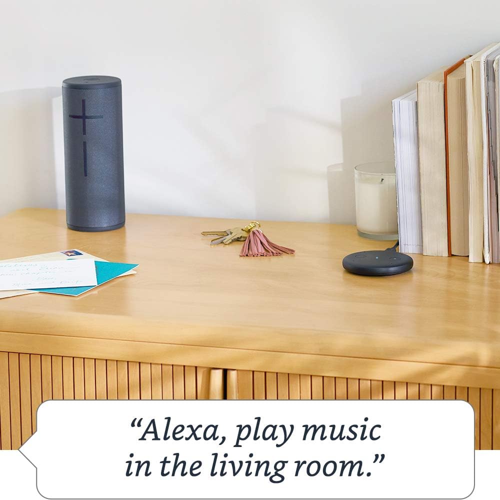 Amazon Echo Input - hlasový asistent, černý