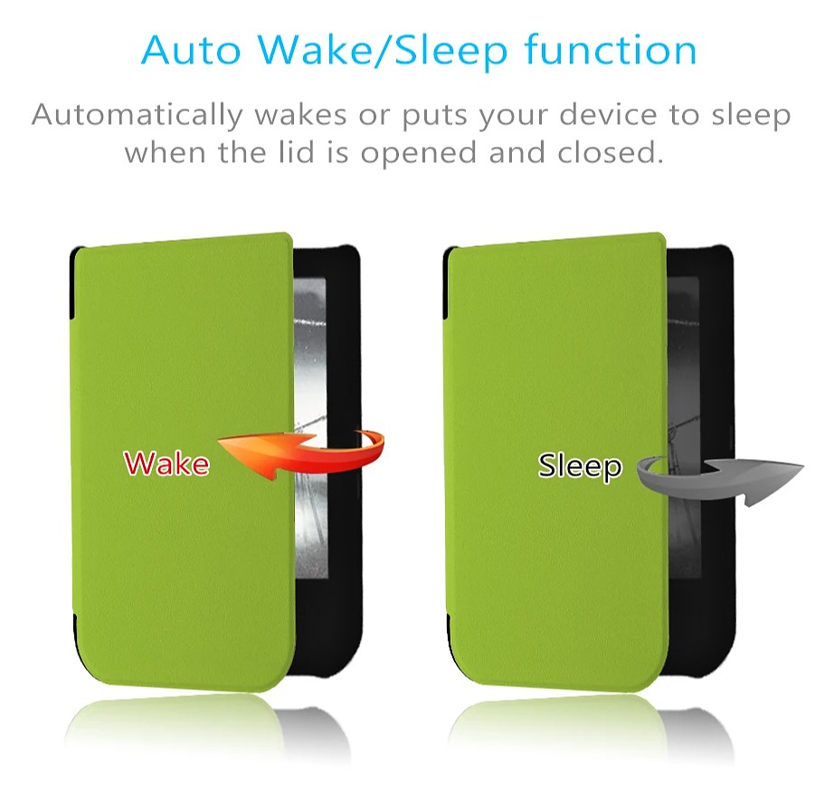 Pouzdro Durable Lock PB-07 pro Pocketbook 631 - zelené