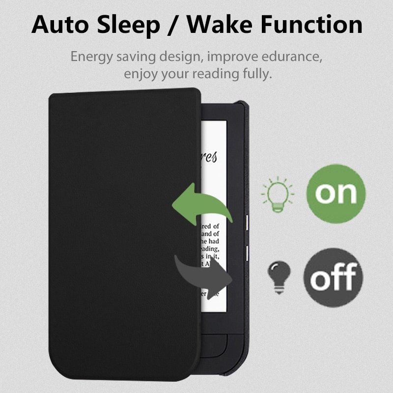 Pouzdro Durable Lock PB-05 pro Pocketbook 631 - světle modré