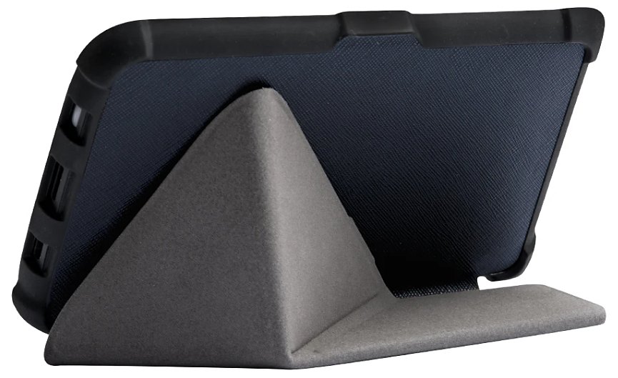 Origami Durable Lock ODL-102 pouzdro pro Pocketbook 616 / 617 / 618 / 627 / 628 / 632 / 633 - tmavě modré, stojánek, magnet