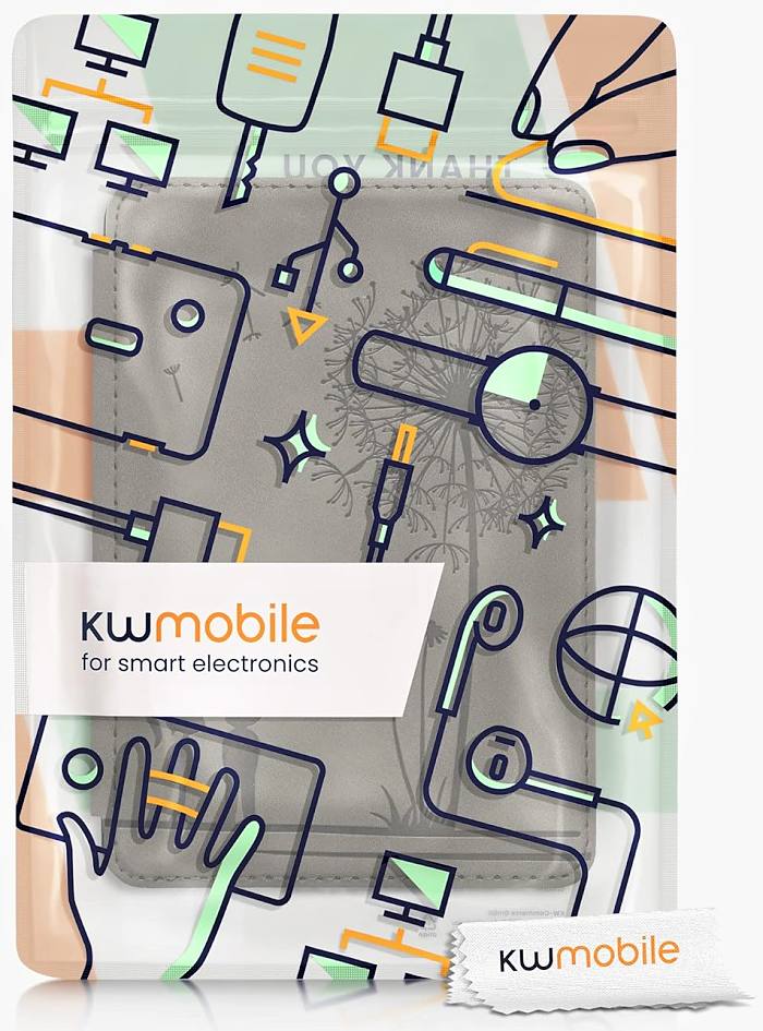 Pouzdro KW Mobile - Dandelion Love - KW5999002 - pro Amazon Kindle 2022 - šedé