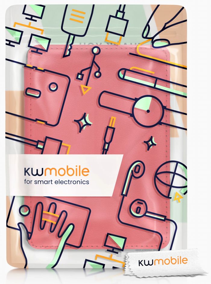 Pouzdro KW Mobile - Origami Red Leather - KW5999709 - pro Amazon Kindle 2022 - červené