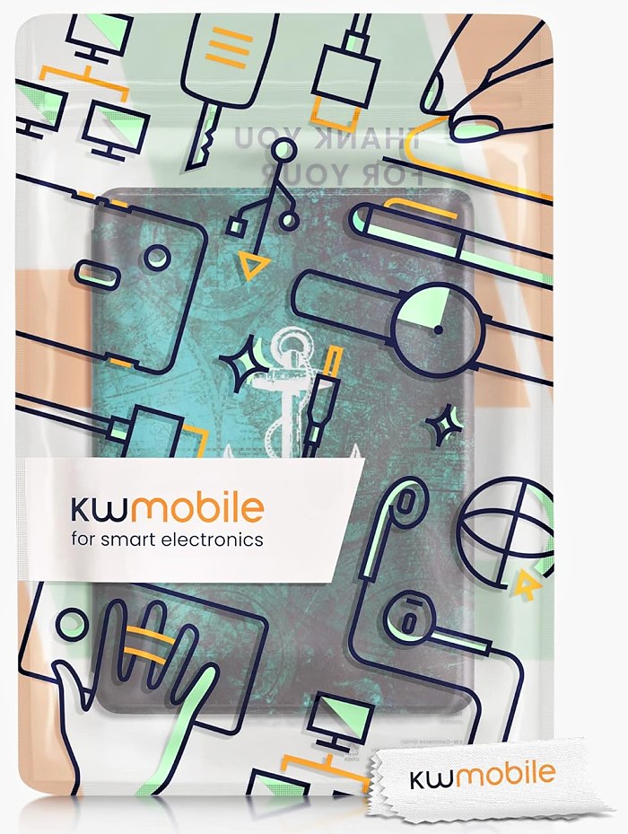 Pouzdro KW Mobile - Anchor Map - KW5625636 - pro Amazon Kindle Paperwhite 5 (2021) - vícebarevné