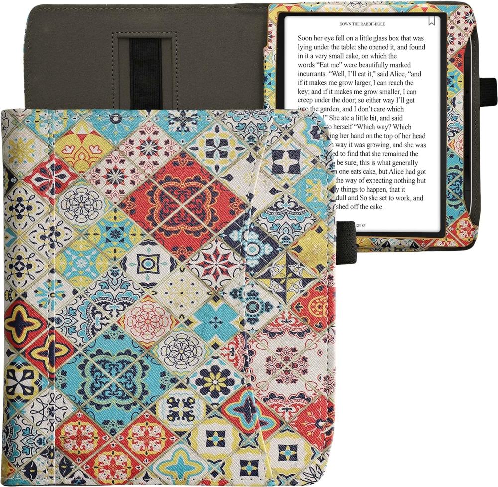 Pouzdro KW Mobile - Moroccan Tiles - KW5939010 - pro Pocketbook 700 Era - vícebarevné