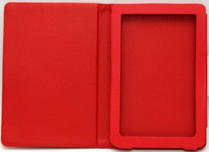 FORTRESS FT169 - Obal na čtečku Pocketbook 614 / 615 / 622 / 623 / 624 / 625 / 626 / 631 / 640 / 641 - červené, magnet