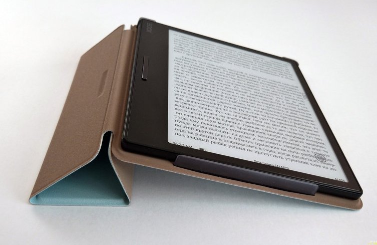 ONYX BOOX LEAF 2 - pouzdro pro Onyx LEAF 2, magnetické, AutoSleep - světle modré