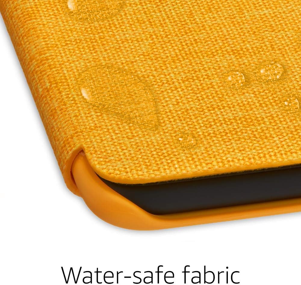 Originální Amazon pouzdro AMW-KP4-YE, PU kůže, vodotěsné - pro Amazon Kindle Paperwhite 4 (2018) - žluté