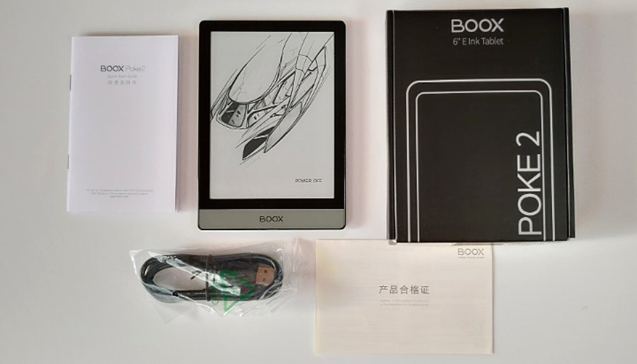 ONYX BOOX POKE 2, 6", 32 GB, Bluetooth, Android 9, E-ink displej, WiFi - černý