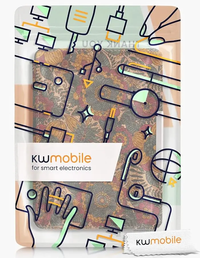 Pouzdro KW Mobile - Summer Flowers - KW5938902 - pro Amazon Kindle Paperwhite 1/2/3 - vícebarevné