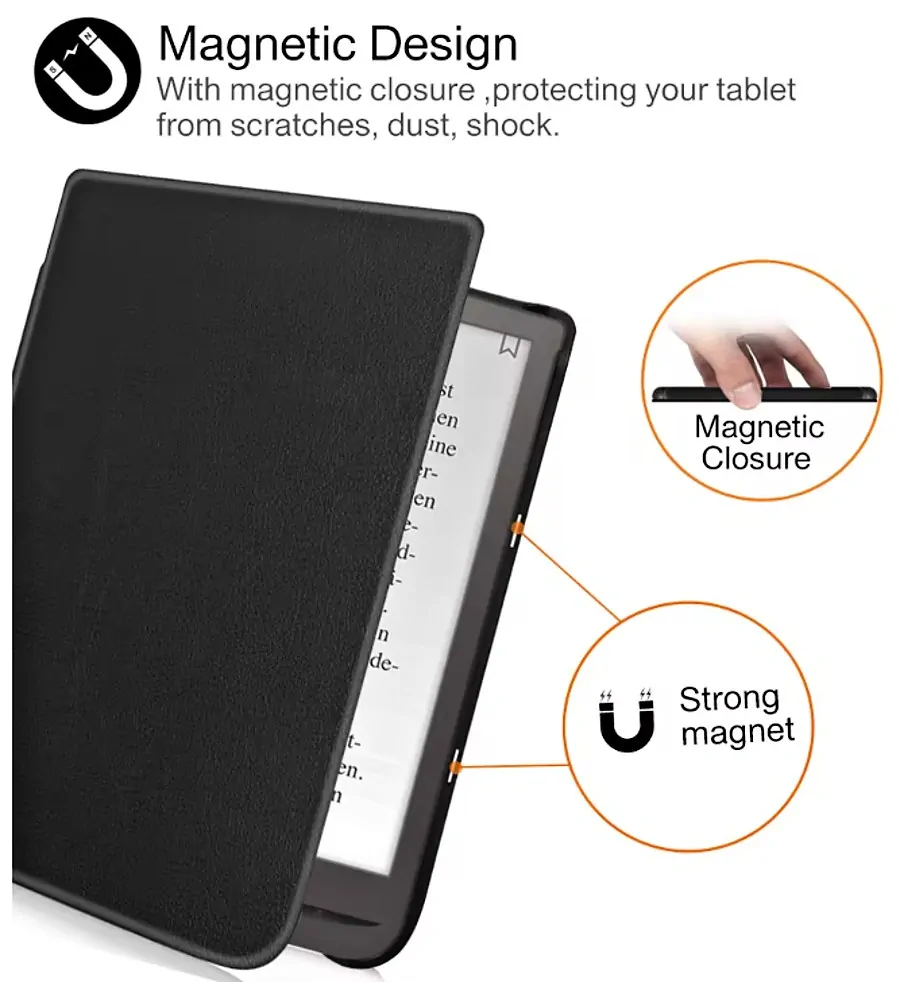 ARMORI TRIMER T016, pouzdro pro Pocketbook 740 InkPad 3 - motiv Tree