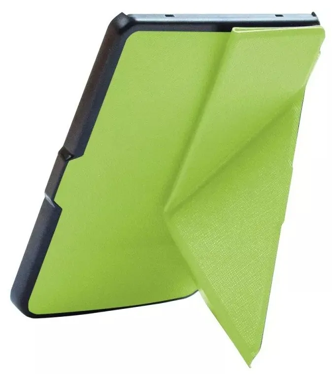 Pouzdro Origami Durable Lock pro Pocketbook 614 / 615 / 624 / 625 / 626 - zelené, stojánek, magnet