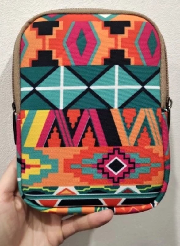 ARMORI Zipper Z077 - motiv Retro Blaster - Univerzální pouzdro pro čtečky 6" - textilní, zip