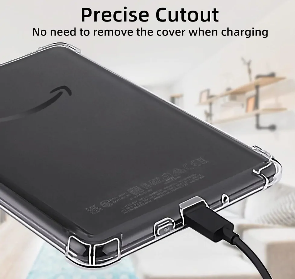 Armori Siliconer S132 - Pouzdro TPU Silicone - pro Amazon Kindle 2022 - silikonové, průhledné