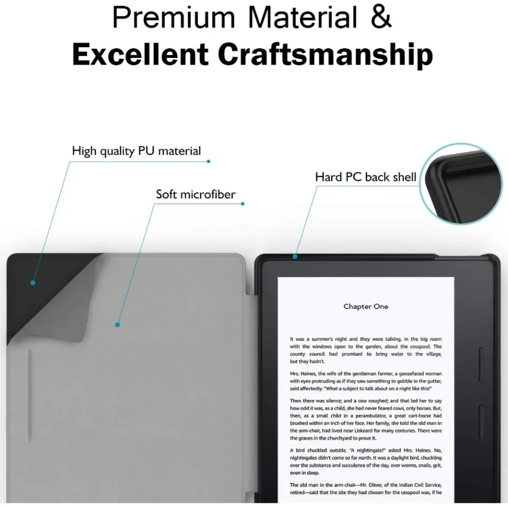 Armori Trimer T155, pouzdro pro Amazon Kindle Oasis 2/3 - magnetické zavírání, AutoSleep, motiv Tribal