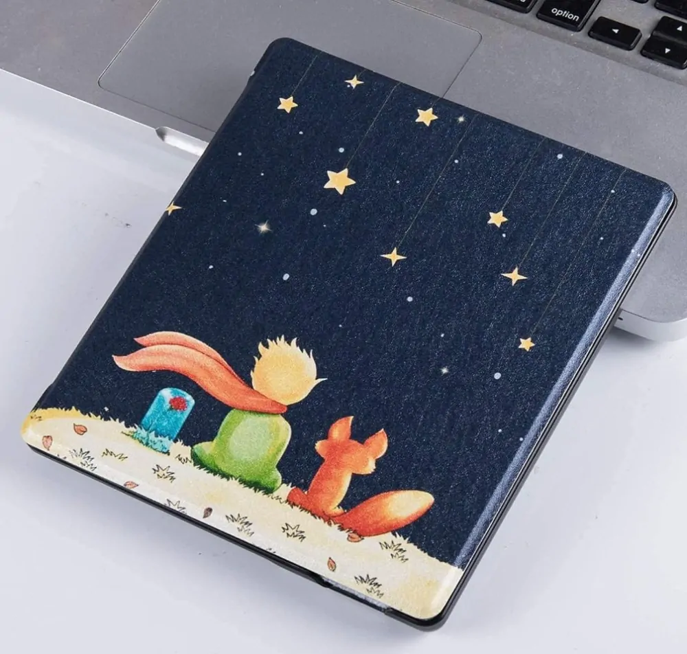 Armori Trimer T162, pouzdro pro Amazon Kindle Oasis 2/3 - magnetické zavírání, AutoSleep, motiv Little Prince