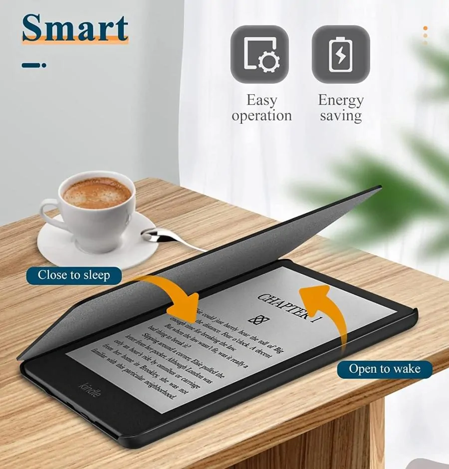Armori Trimer T178, pouzdro pro Amazon Kindle Paperwhite 5 (2021) - magnetické zavírání, AutoSleep, motiv Pokemon