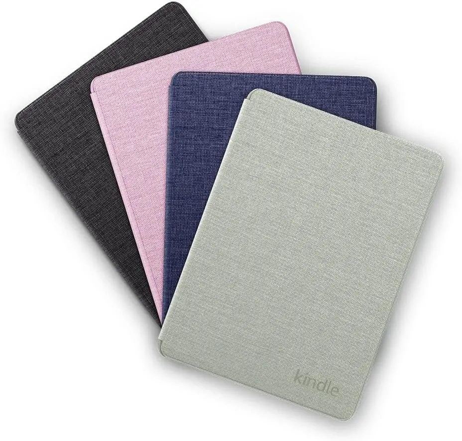 Originální pouzdro Amazon Kindle Paperwhite 5 (2021) - KP5WPBL, PU kůže, vodotěsné, černé