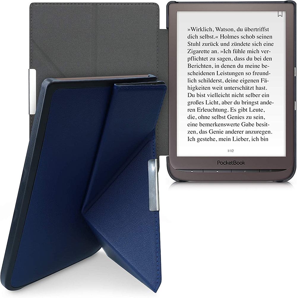 Pouzdro KW Mobile - KW4476117 - pro Pocketbook 740/741 - tmavě modré