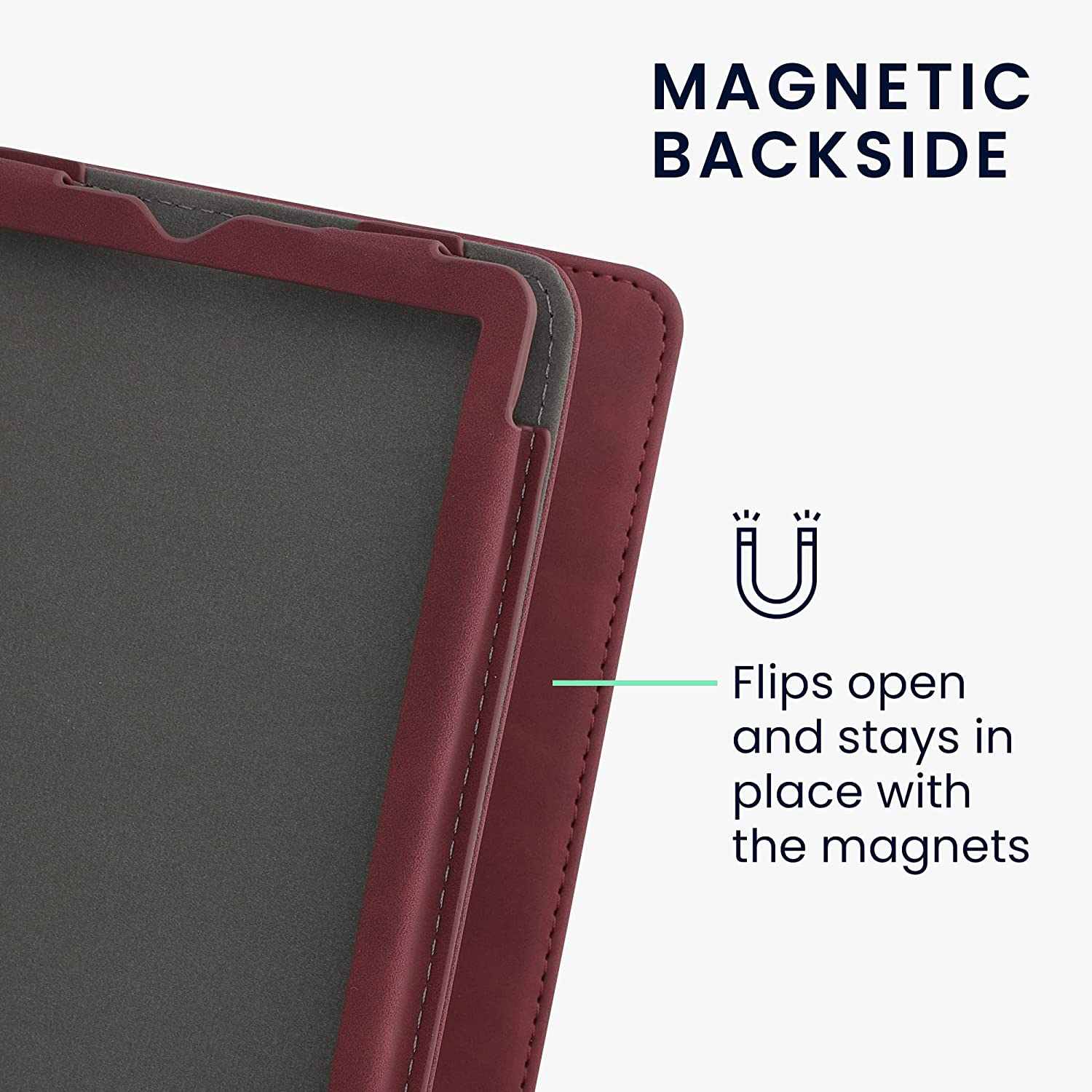 Pouzdro KW Mobile - Nubuck Desert Red - KW5762020 - pro Amazon Kindle Paperwhite 1/2/3 - Dark Red