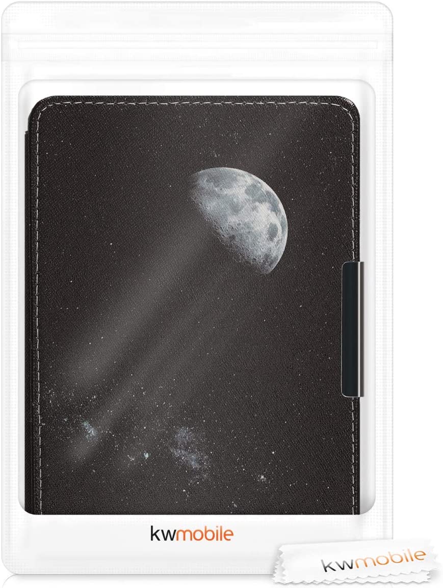 Pouzdro KW Mobile - Moon - KW4556906 - pro Amazon Kindle Paperwhite 1/2/3 - černé