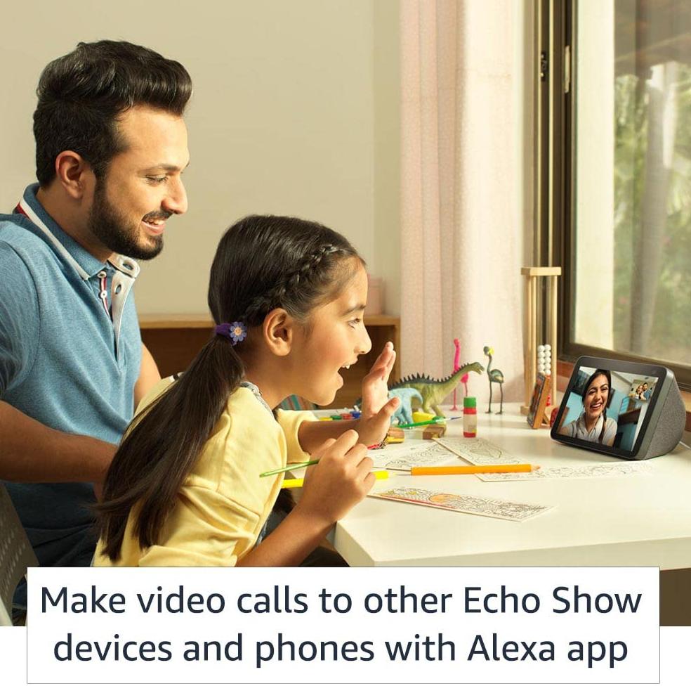 AMAZON ECHO SHOW 8 (2021, 2.GEN) - hlasový asistent s displejem 8" - černý