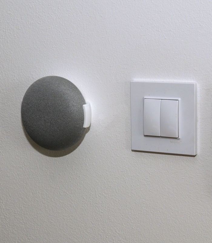 B-SAFE DRŽÁK GOOGLE HOME MINI WALL MOUNT, BÍLÝ