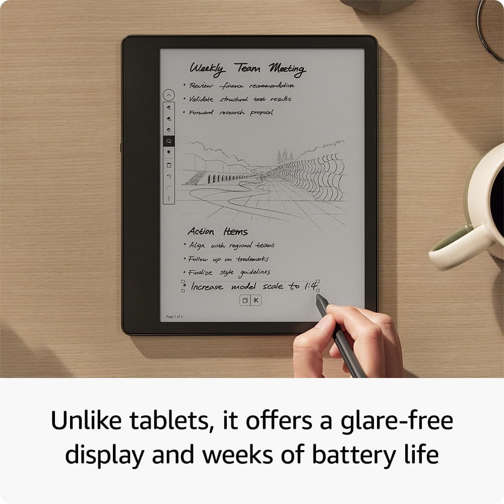 Amazon Kindle Scribe - 16GB, Premium Stylus Pen, bez reklam - černý
