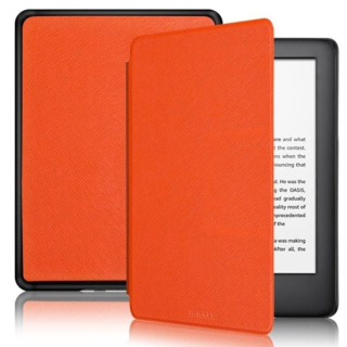 DURABLE LOCK DL-1288 - pouzdro pro Amazon Kindle 2020 / 2019 - oranžové