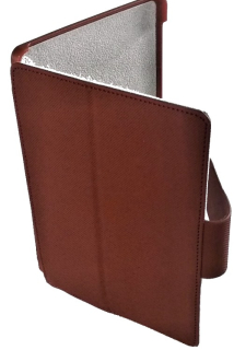 Amazon Kindle 4,5 Hard Back HAB06 - Durable Lock, hnědé, stojánek