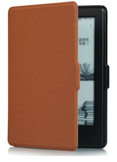 Kindle 8 Durable Lock pouzdro DL404 - hnědé, magnetické zavírání, AutoSleep