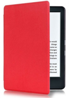 Obal na čtečku Kindle 8 - Durable Lock DL402 - červené, magnetické zavírání, AutoSleep