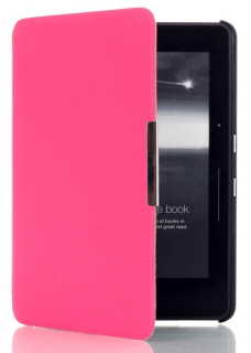 Pouzdro Durable Lock pro Amazon Kindle Voyage - růžové, magnet, AutoSleep