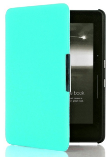 Pouzdro Durable Lock pro Amazon Kindle Voyage - tyrkysové, magnet, AutoSleep