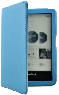 Obal na čtečku Pocketbook 650 Ultra - FORTRESS FT146, světle modré, magnet