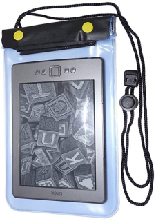 Vodotěsné pouzdro pro čtečku/tablet/telefon - Atmoog CWat01 - univerzální vodotěsné pouzdro - průhledné, pro tablety a čtečky 5-7"