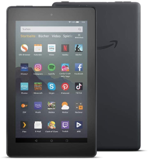 Amazon Kindle Fire 7 - 32 GB, WiFi, Bluetooth, IPS displej, černý