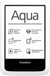 PocketBook 640 Aqua - 4GB, WiFi, vodotěsný, bílý