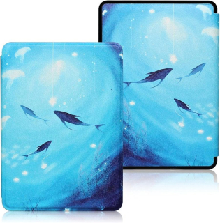 Pouzdro Durable Lock KPW4-11 pro Amazon Kindle Paperwhite 4 (2018) - Sea Fish